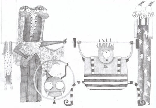 monstruos de circo